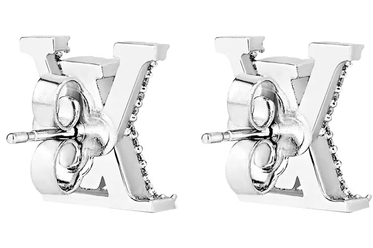 Pre-owned Louis Vuitton Crystal Iconic stud earrings