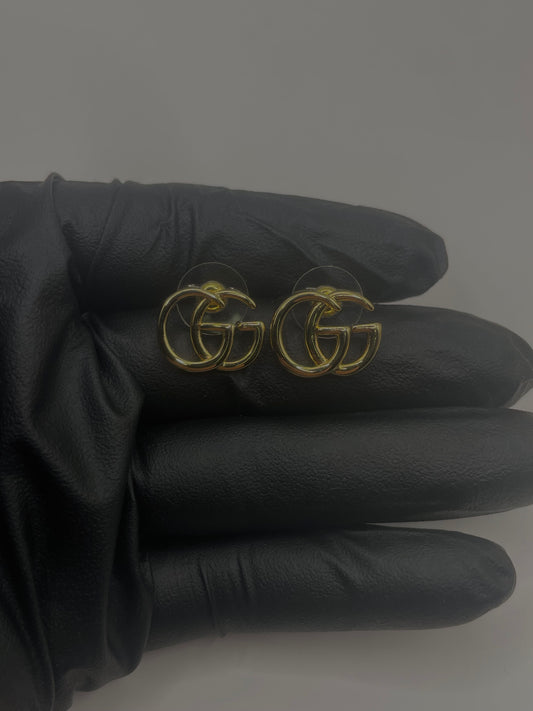 Gg earrings Gold Color Stud earrings